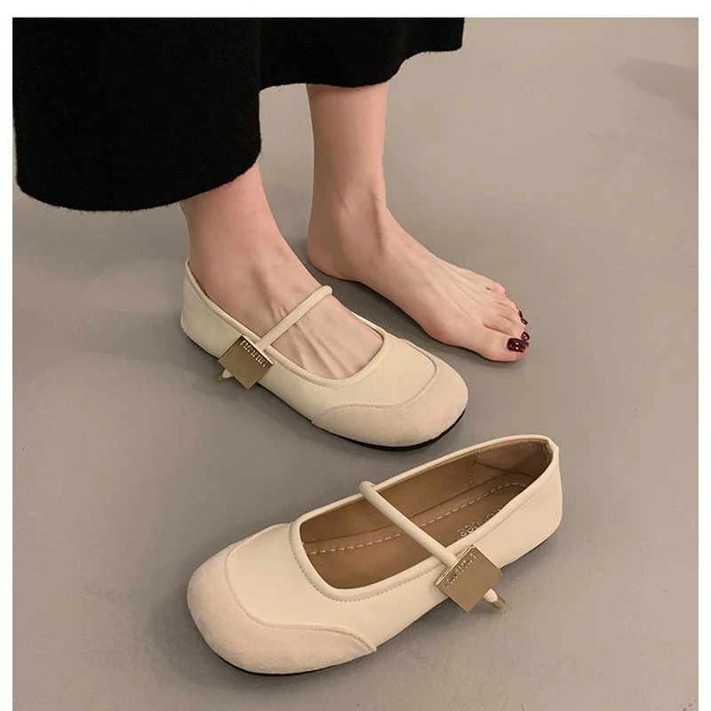 【JTG&SHOES 官方正品】法式晚风温柔单鞋女2025新款春秋平底气质