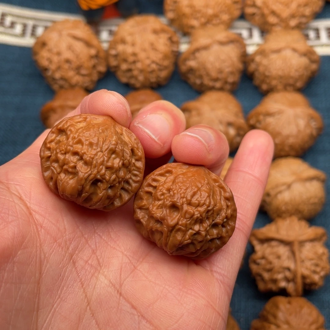 把件文玩核桃29全品毕业金豆手捻