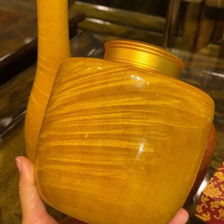 楠木一木一器茶叶罐