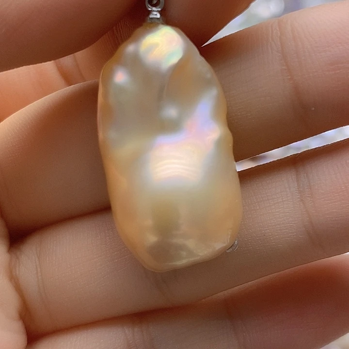 淡水珍珠未镶嵌吊坠(不含链)