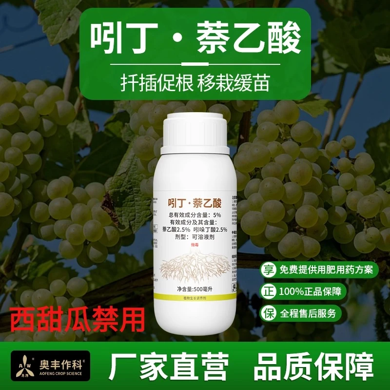 奥丰吲丁萘乙酸植物生长调节品促根壮苗剂果树蔬菜花卉树苗扦插