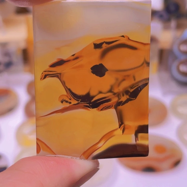 玛瑙/玉髓未镶嵌吊坠(不含链)