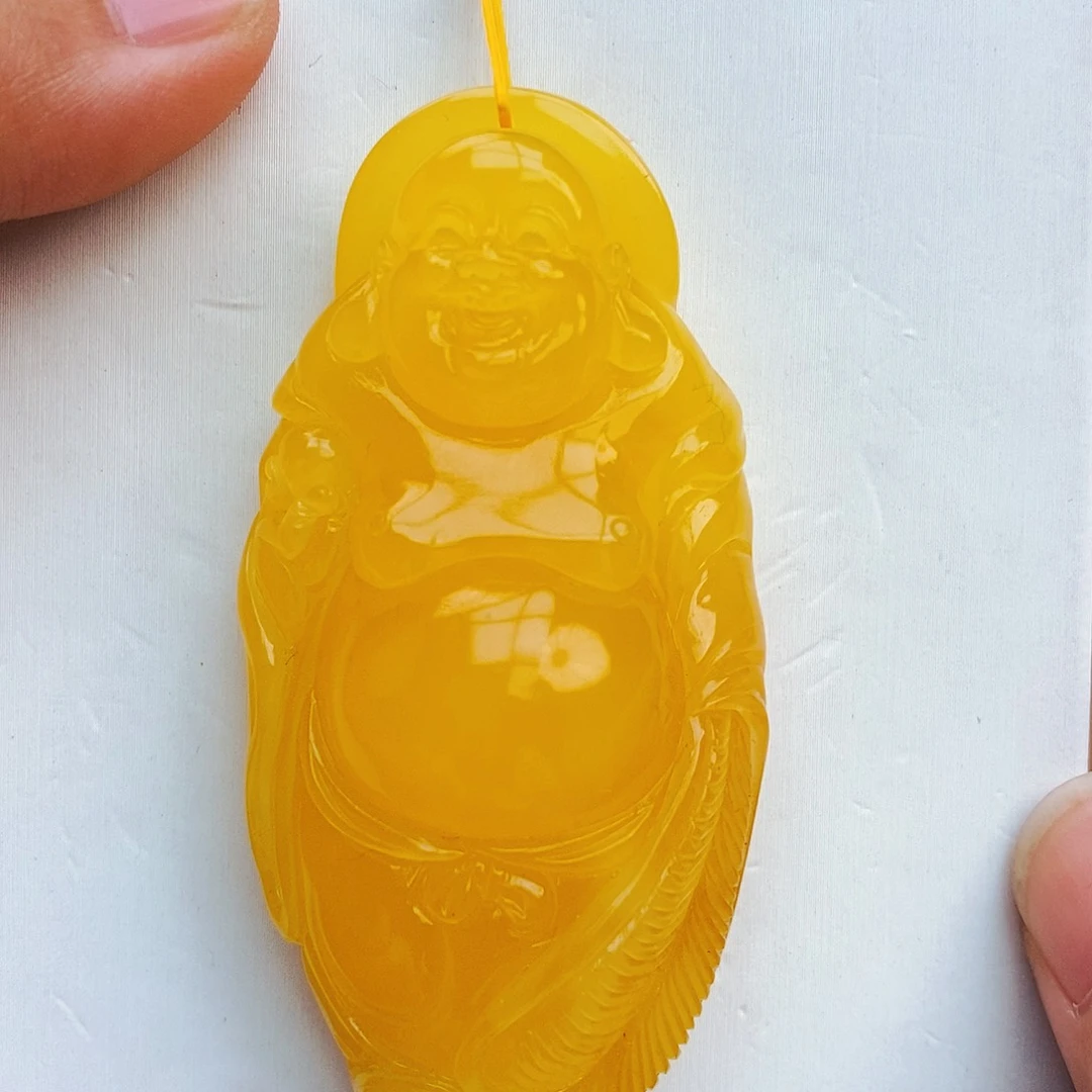 蜜蜡颈饰未镶嵌天然保真假一赔十26
