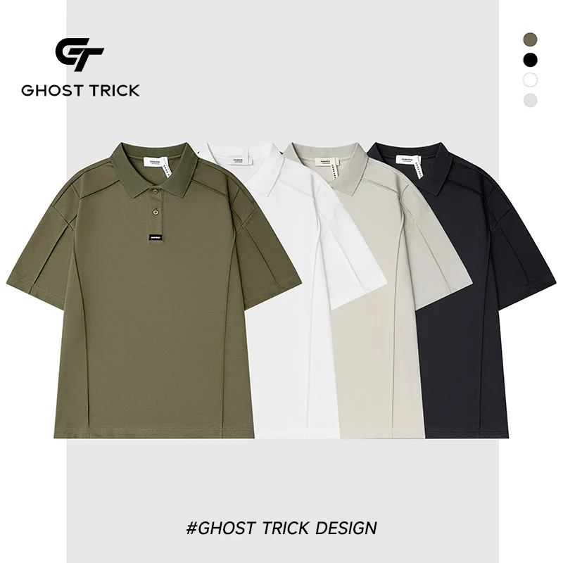 夏季新款吸湿排汗宽松翻领POLO衫93093