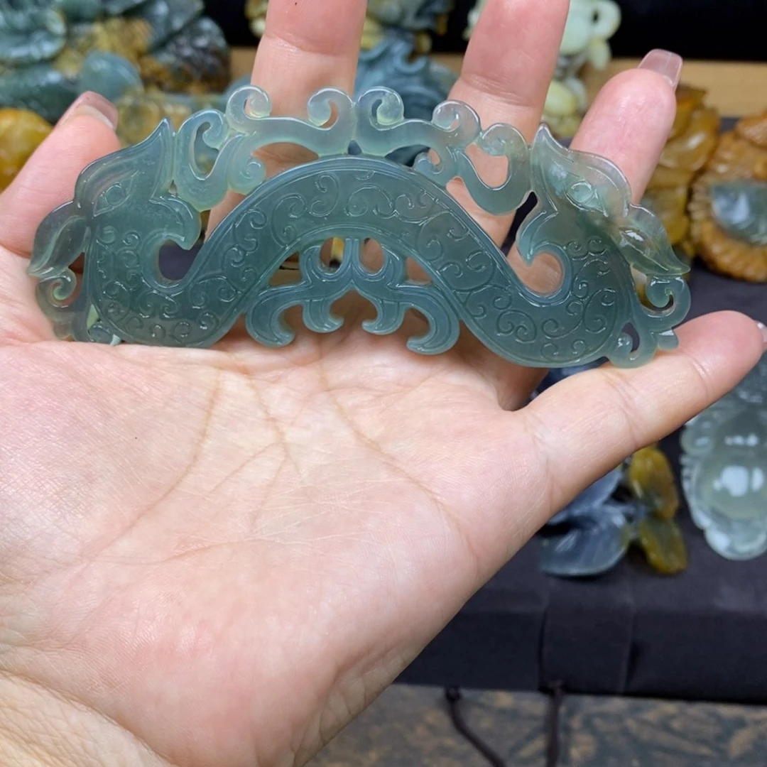 蛇纹石玉颈饰未镶嵌*️****
