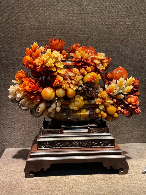 貔貅手把件石雕玄关奇石金蟾
