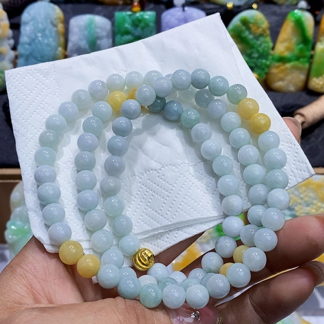 翡翠未镶嵌颈饰翡翠A货一物一证