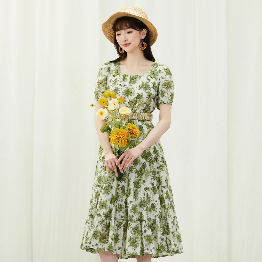 【达人专属】佳人苑连衣裙夏季新款J429071