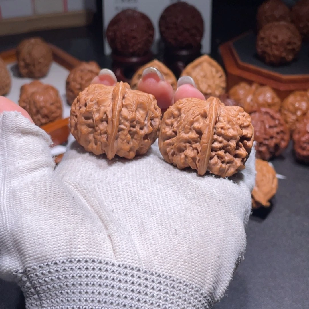 吊坠文玩核桃37.38.30蓟县红马蹄21816