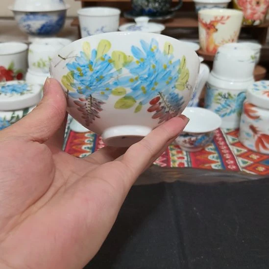 摆件景德镇手工手绘高温瓷器