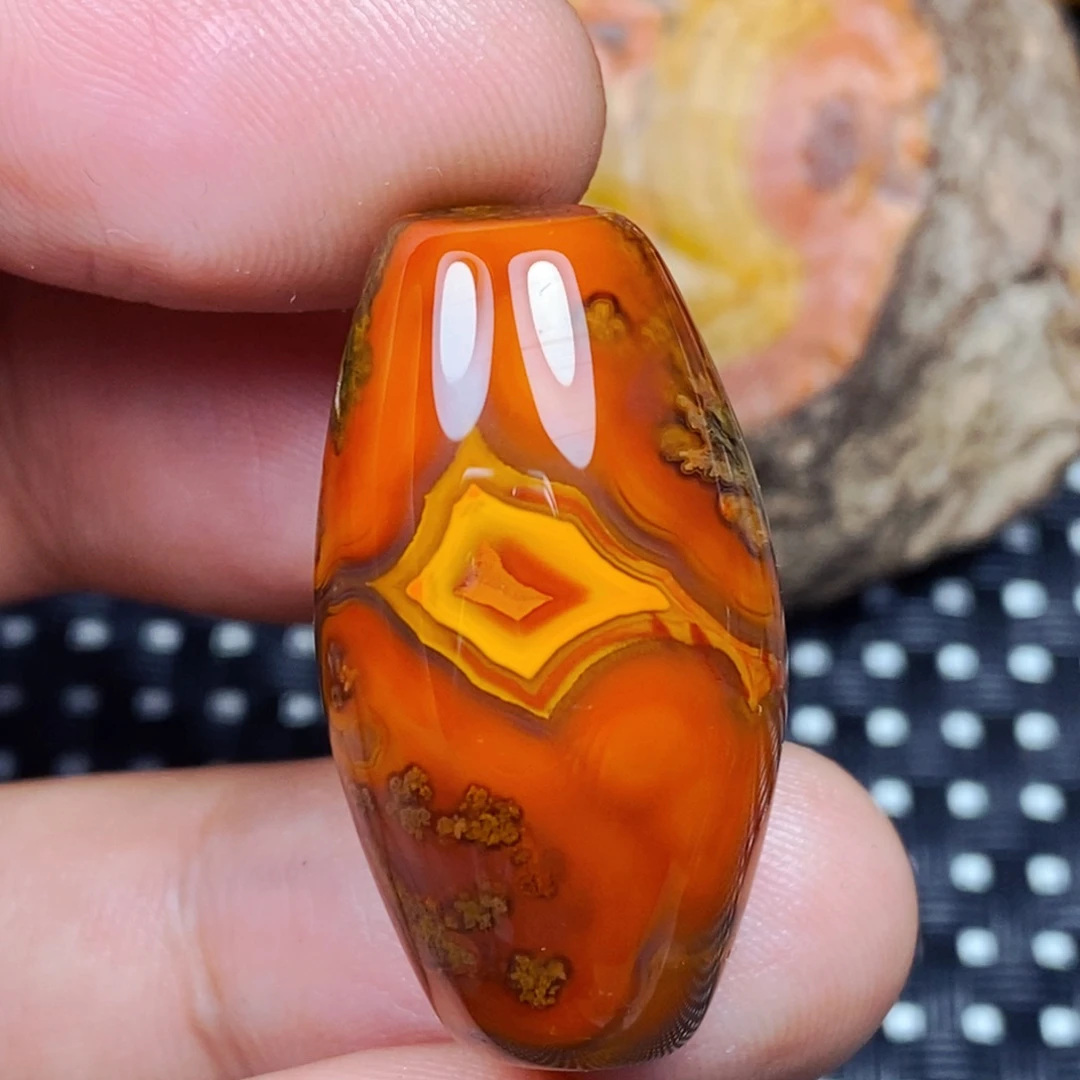 未镶嵌吊坠(不含链)玛瑙/玉髓原*