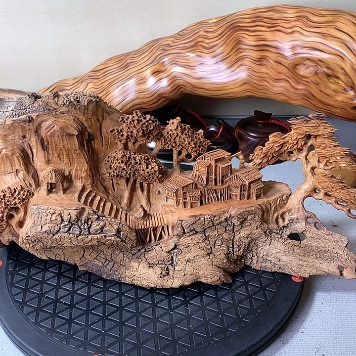 柏木（崖柏）追*人太行崖柏陈化料的