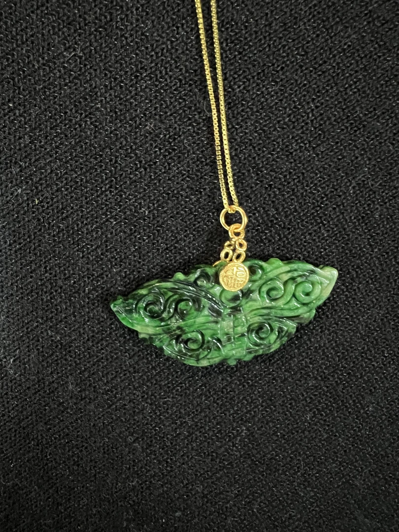 A1172翡翠S925吊坠