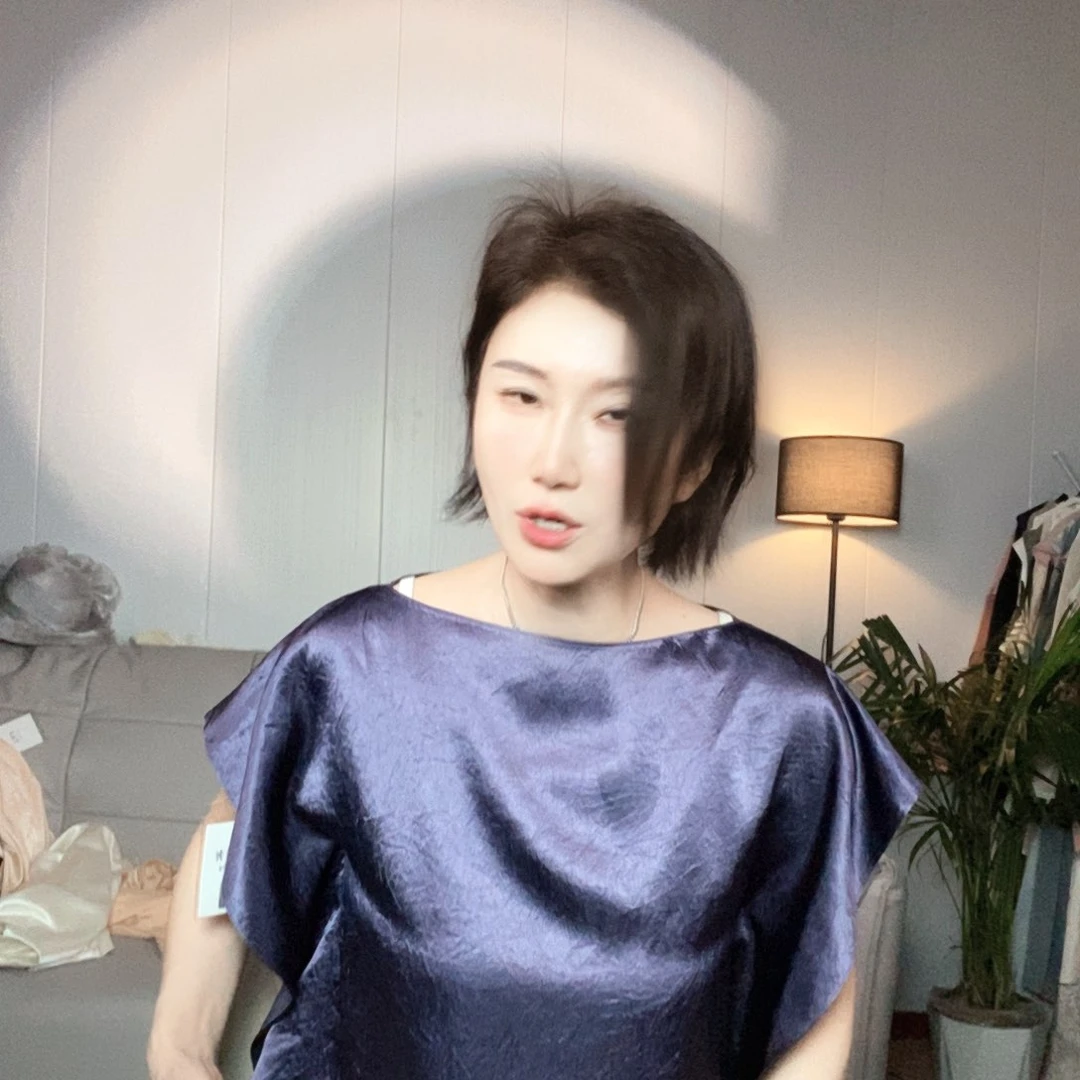 紫色醋酸上衣去拍m l xl备注码数