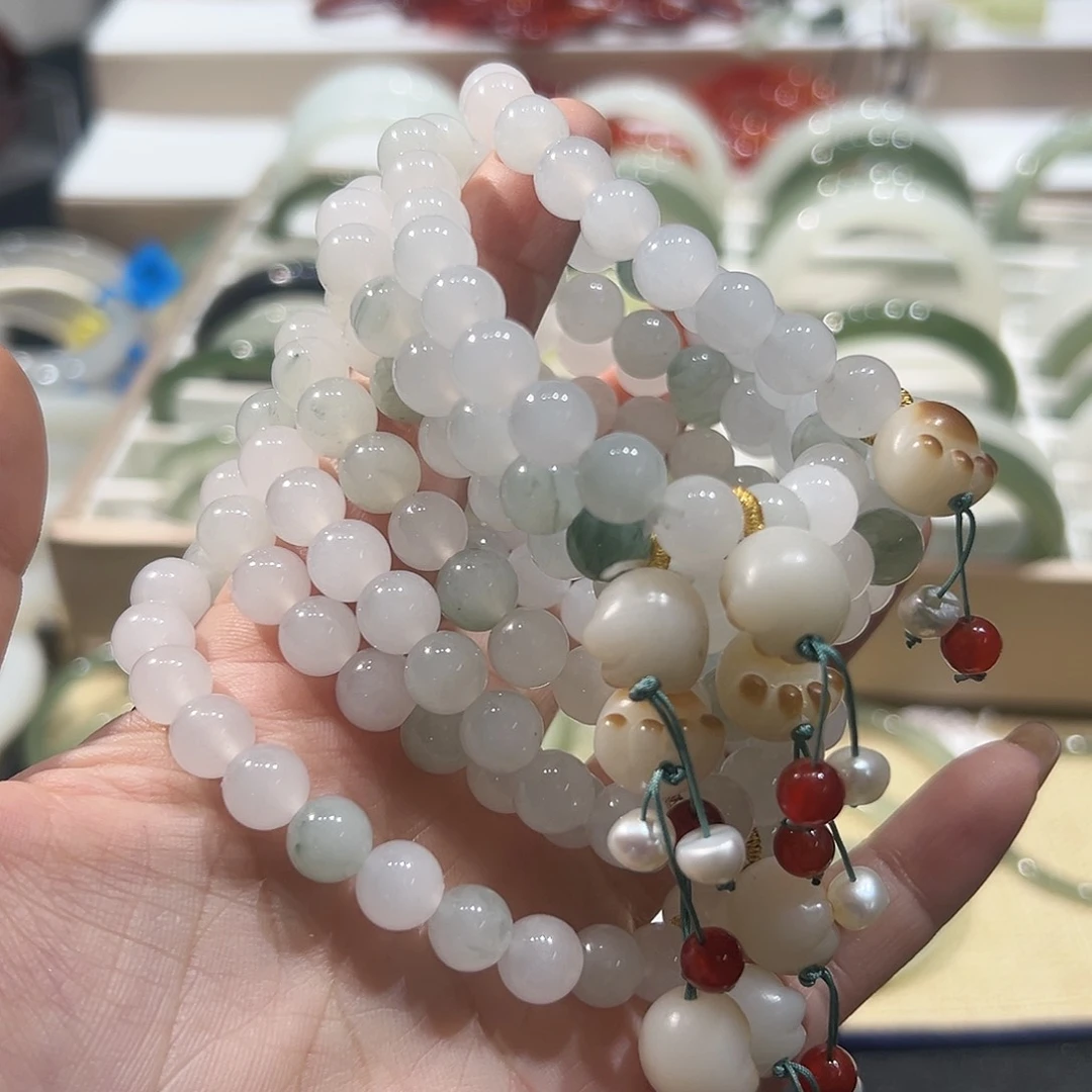 石英质玉手链未镶嵌