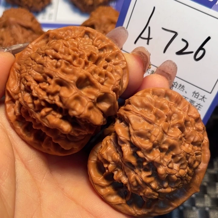 文玩核桃把件51官帽A726