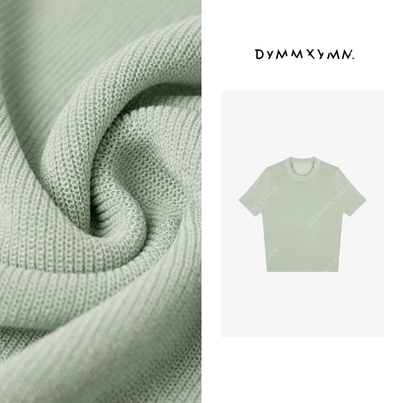 【DYMMXYMM】-早春极简风高级感四色圆领短袖-5SS9110