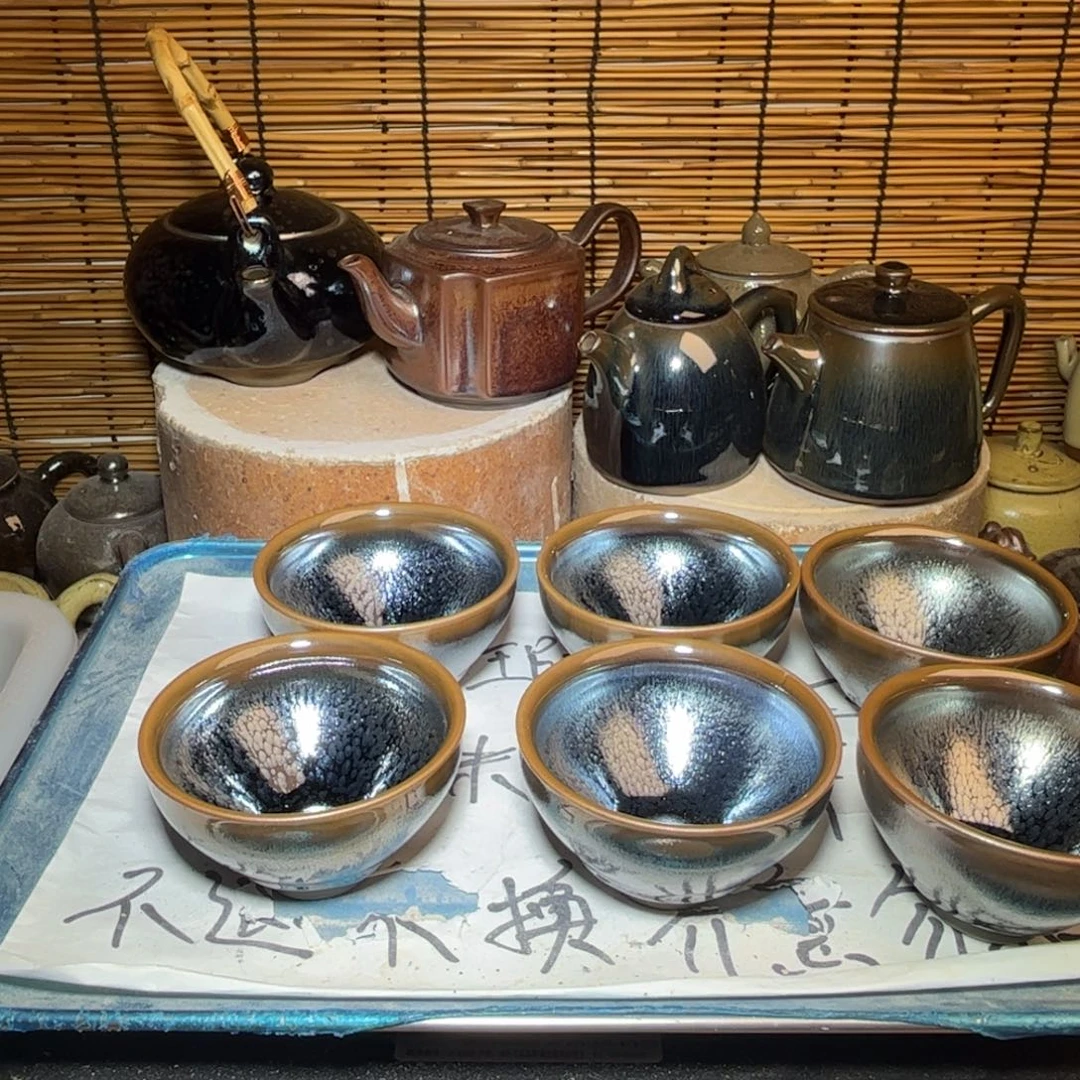 茶盏建窑建盏 微瑕作品