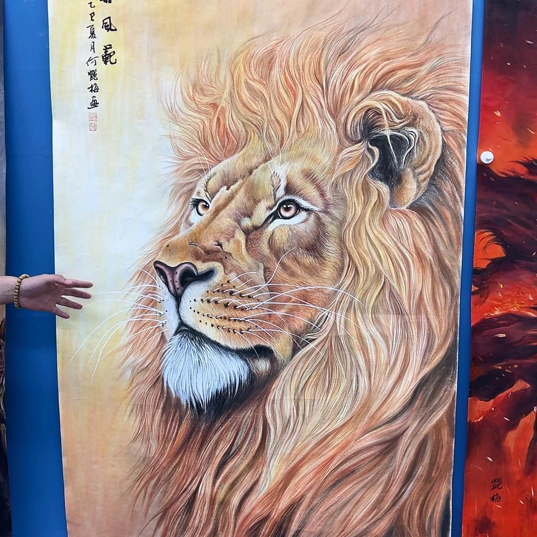 国画纯手绘作品欣赏图