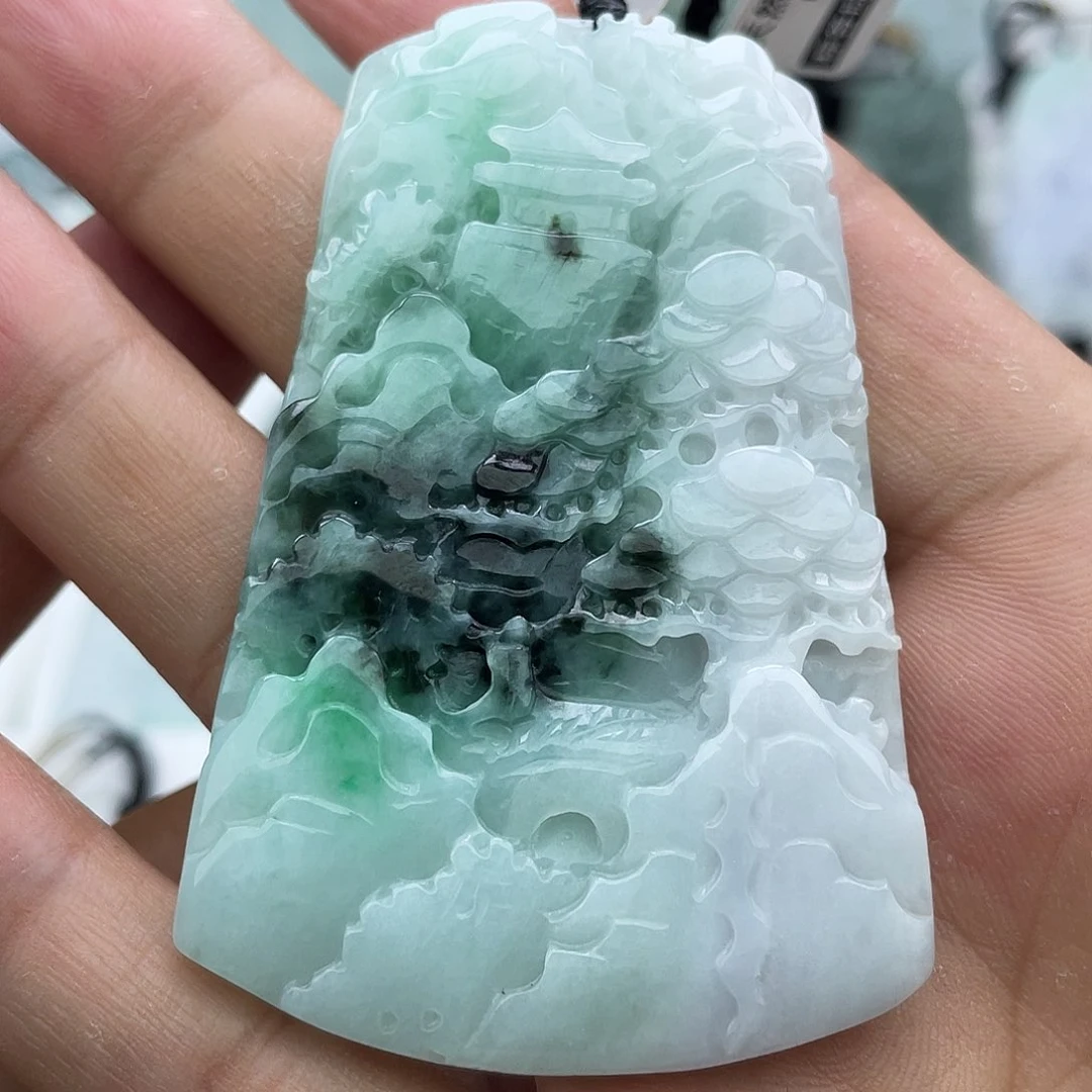 颈饰未镶嵌翡翠翡翠