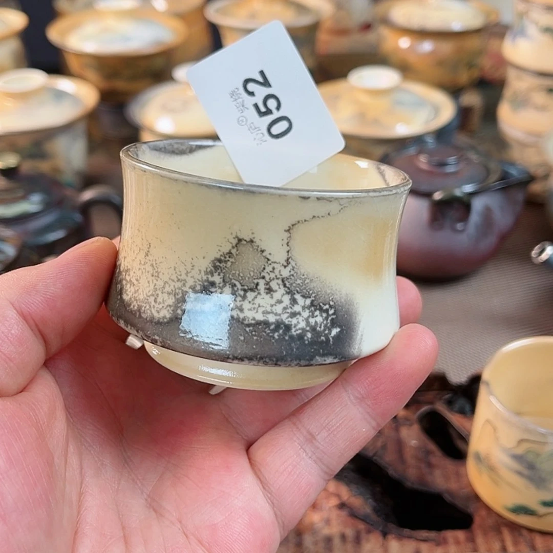 【闪购商品】用***5沁庐柴窑古法柴烧全手工茶具