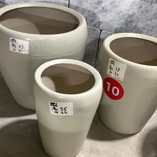 【闪购商品】陶瓷花盆默认瑕疵