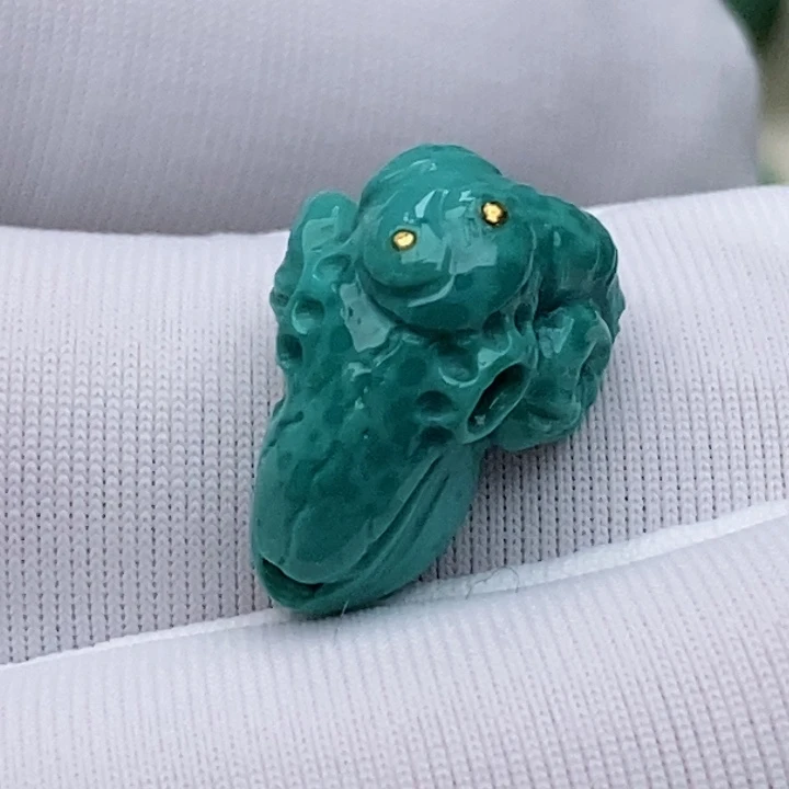 绿松石未镶嵌珠珠