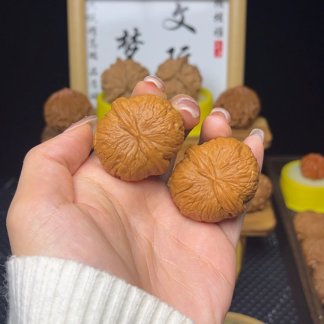 风***痕文玩核桃吊坠球宝37➕全打底