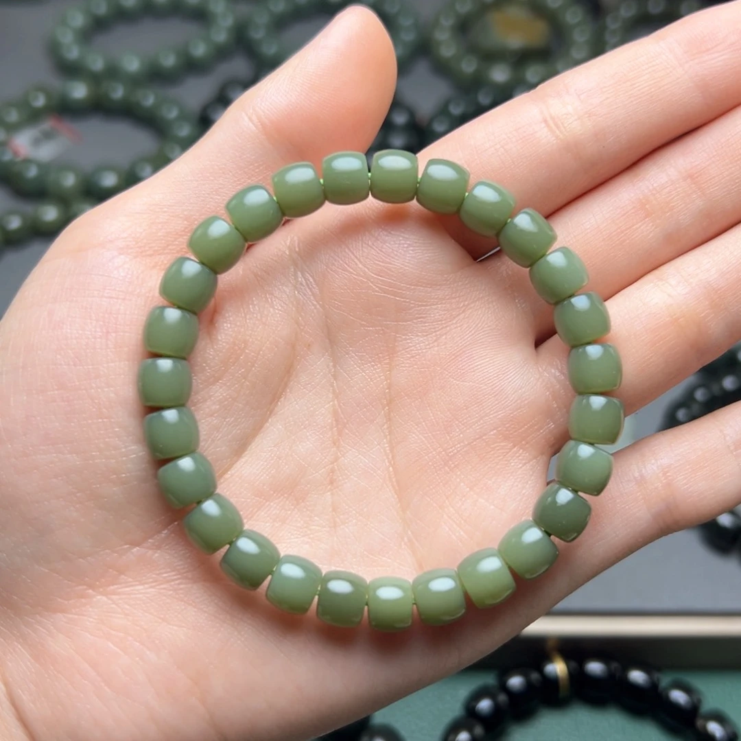 和田玉手链未镶嵌