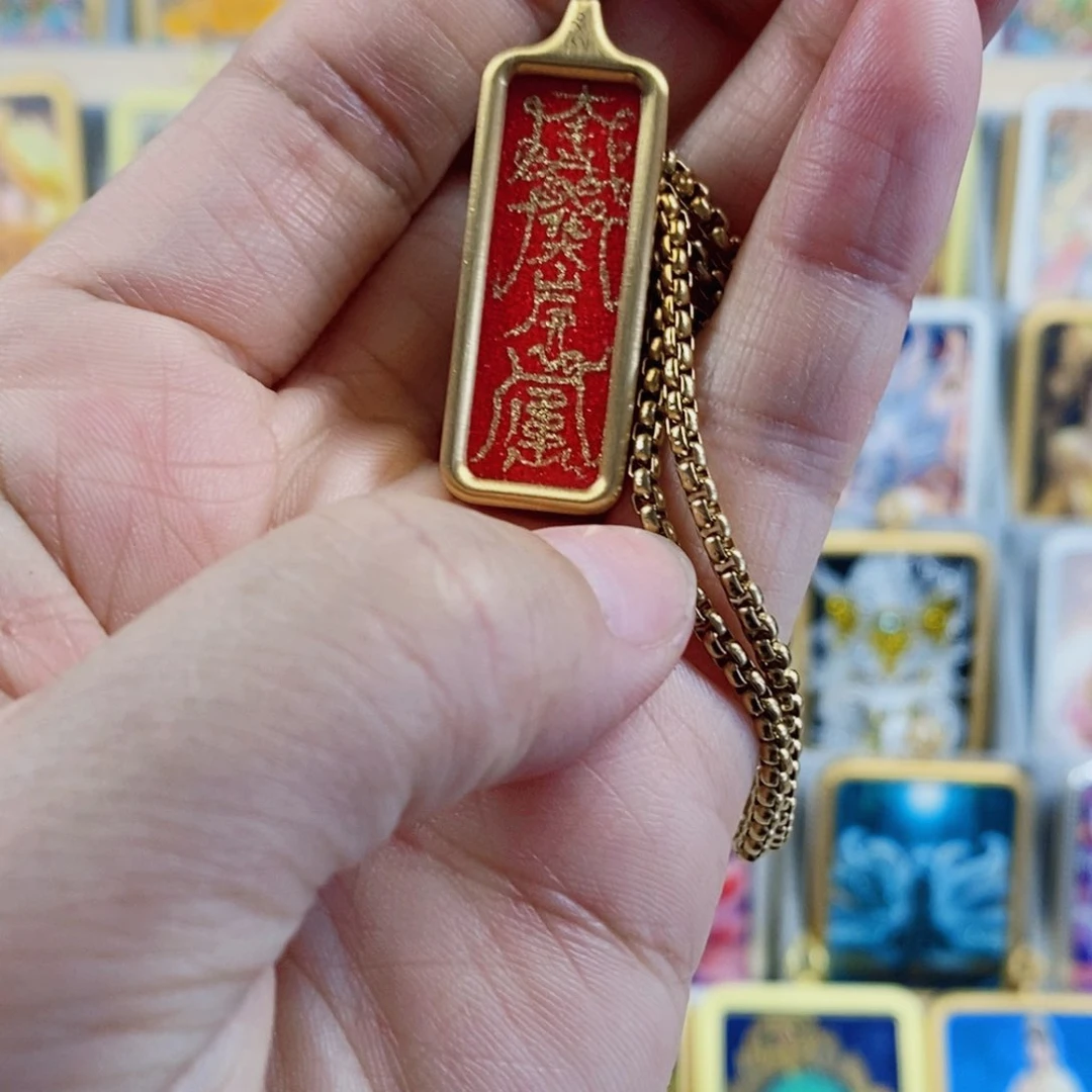 吊坠手绘唐卡太岁唐卡