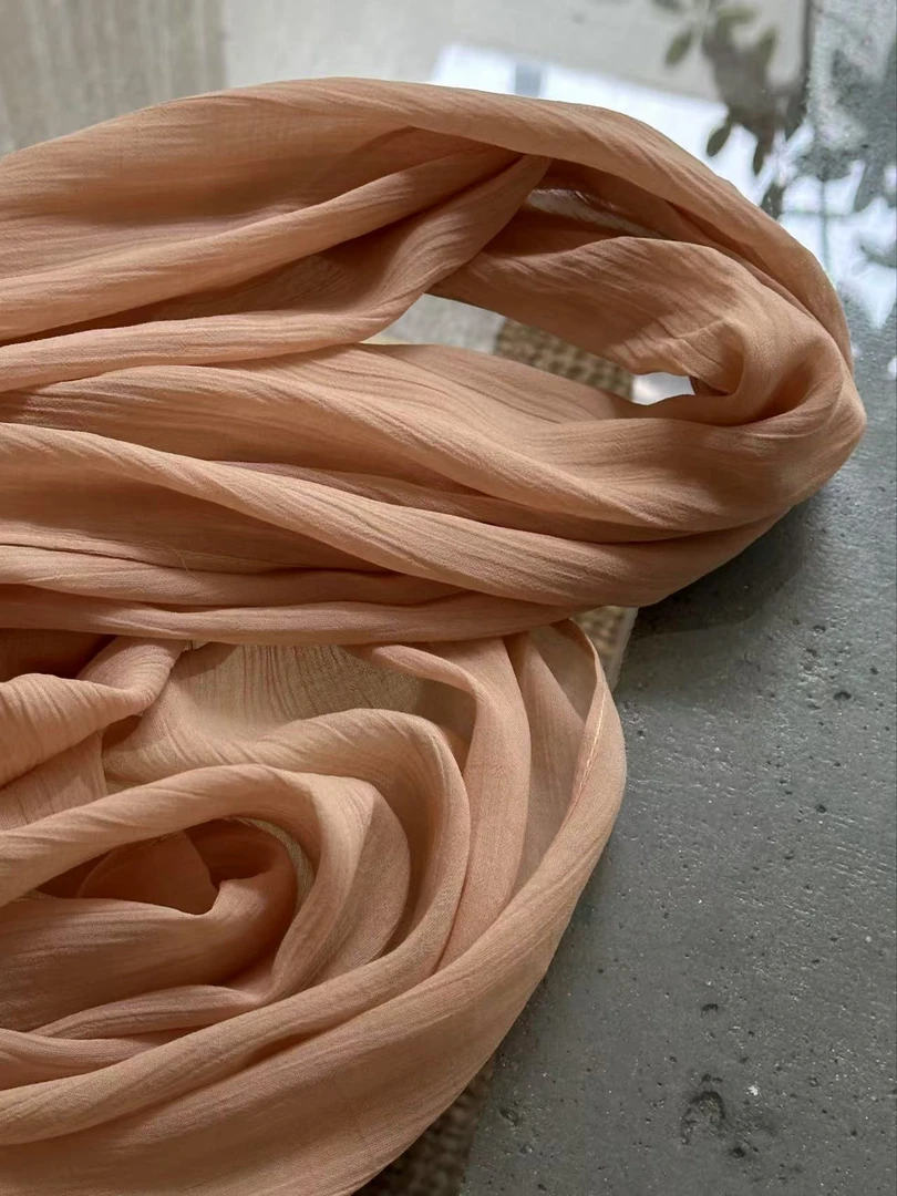 【ÉTRENER】天丝粉色披肩0001