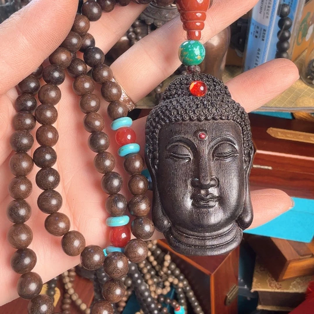 滴血莲花菩提吊坠