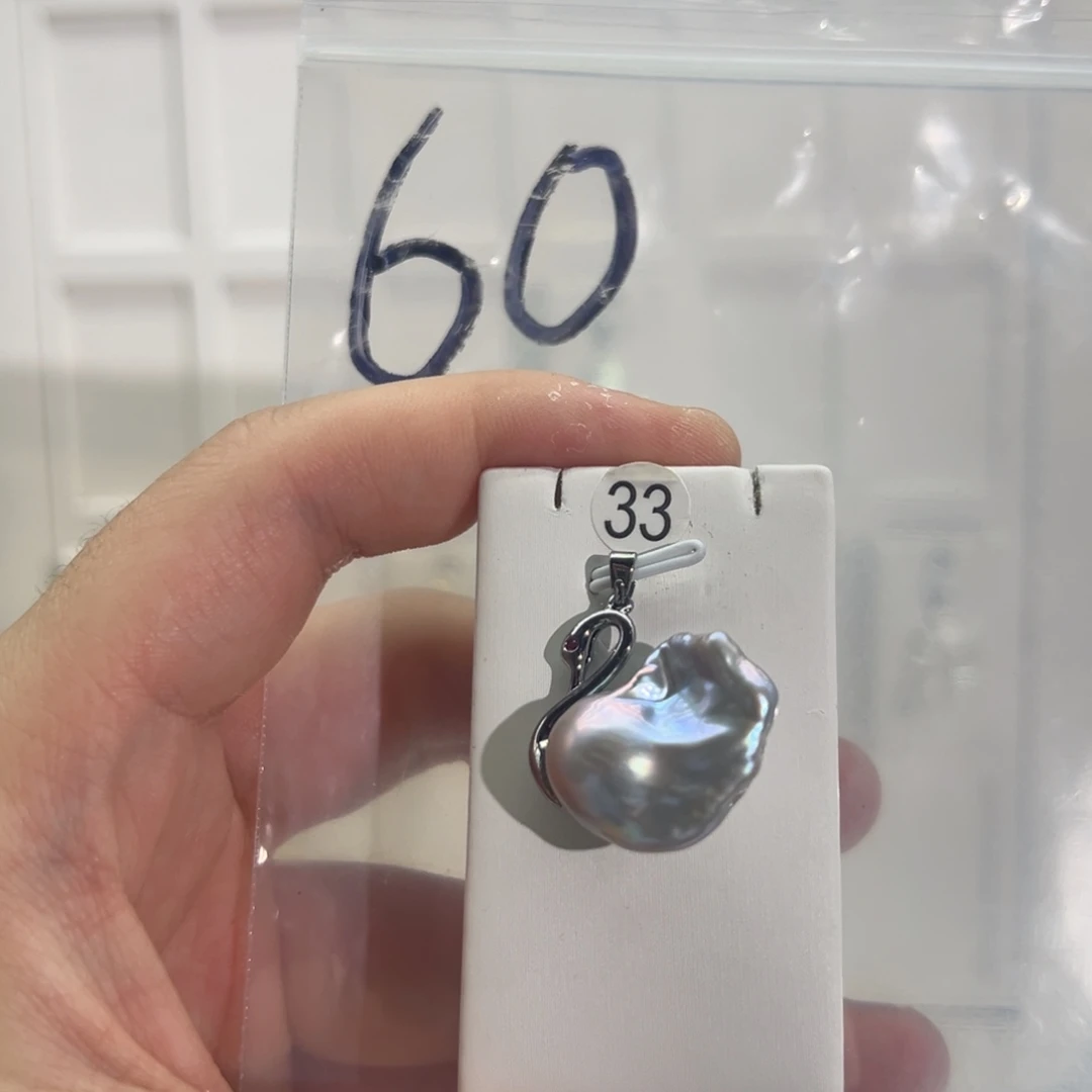 淡水珍珠颈饰合金