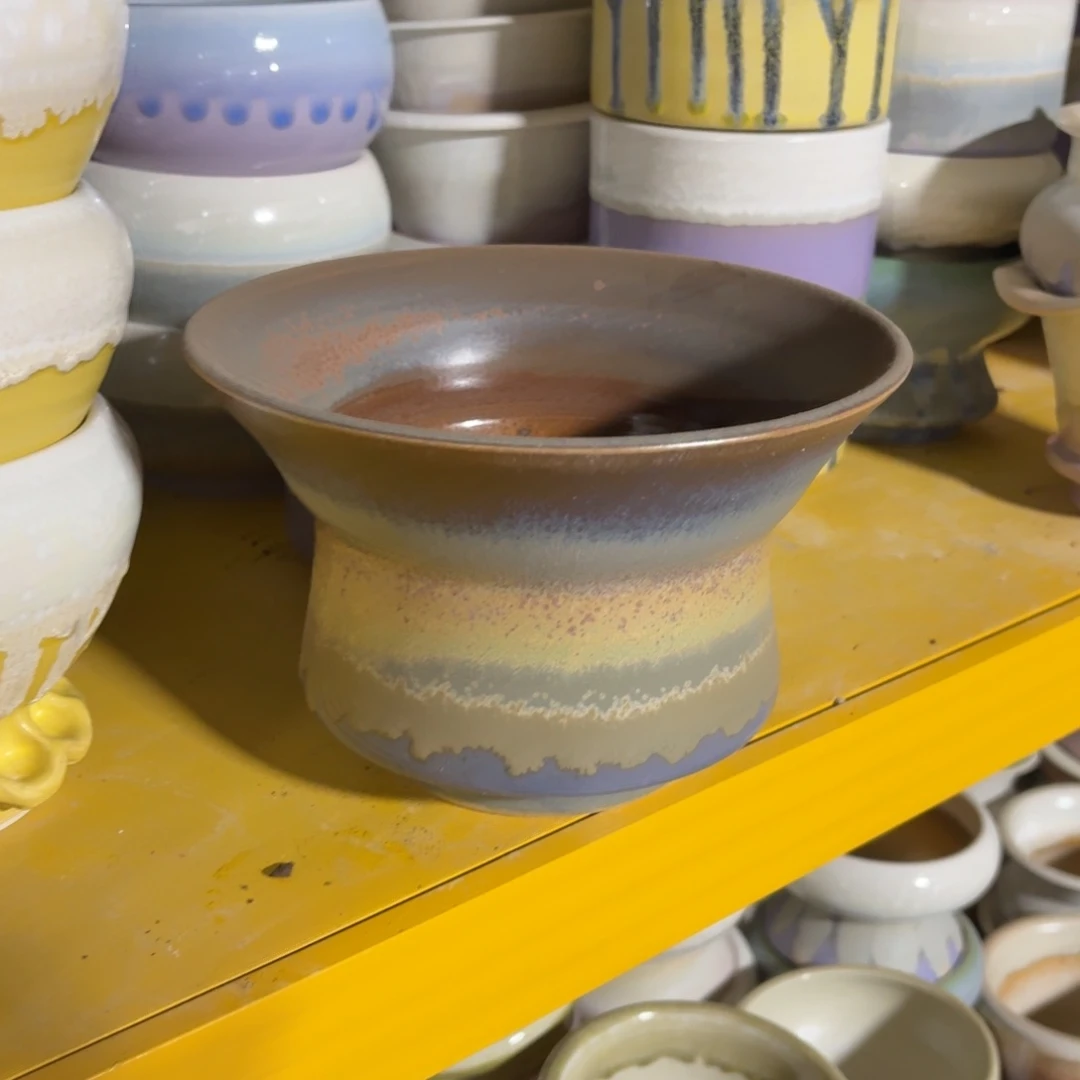 雪**绣景德镇多肉花盆256