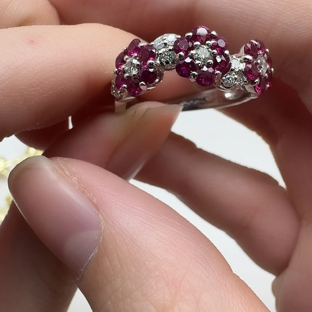 戒指未镶嵌蓝宝石