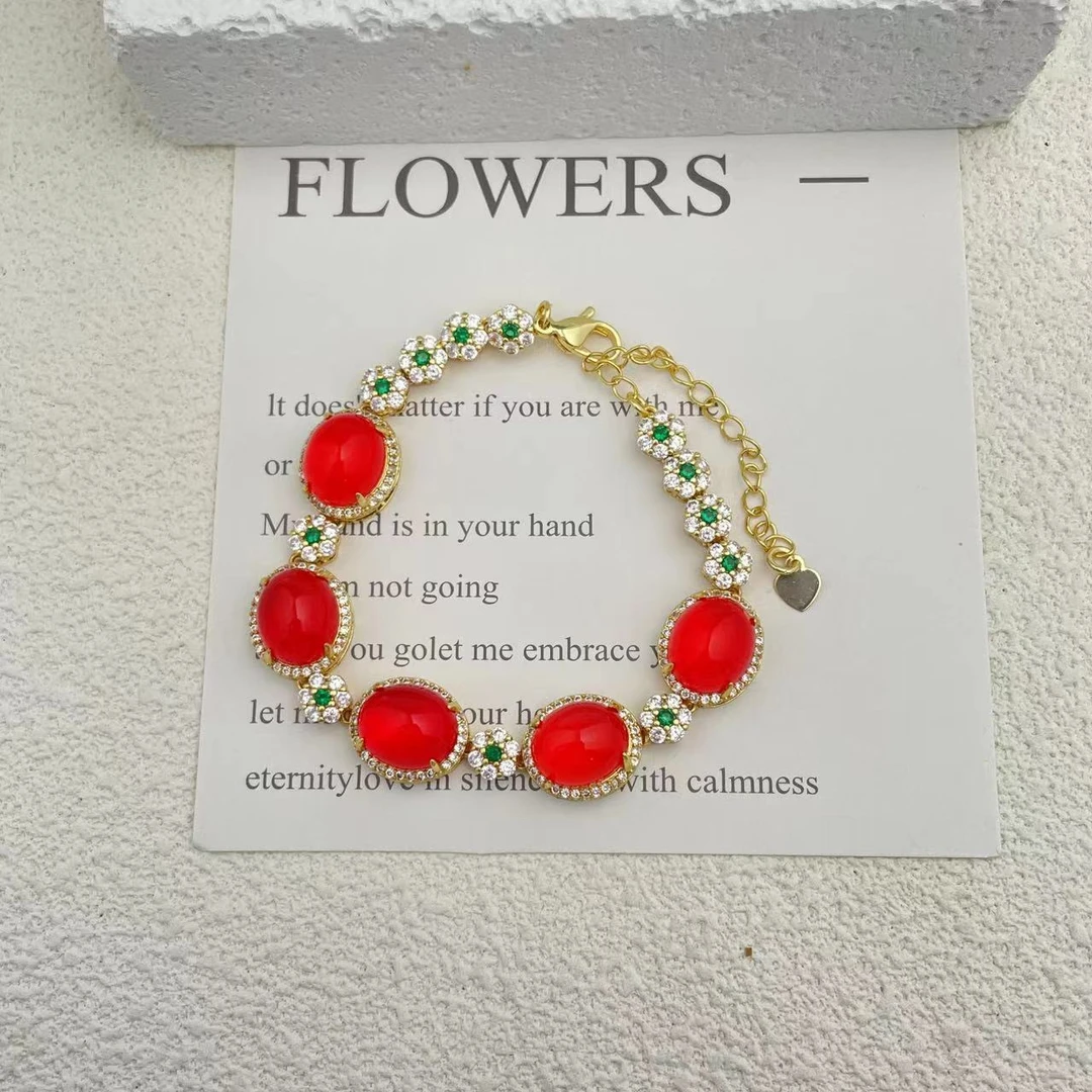 【高端定制】手链 鸽子血红色手链————高货