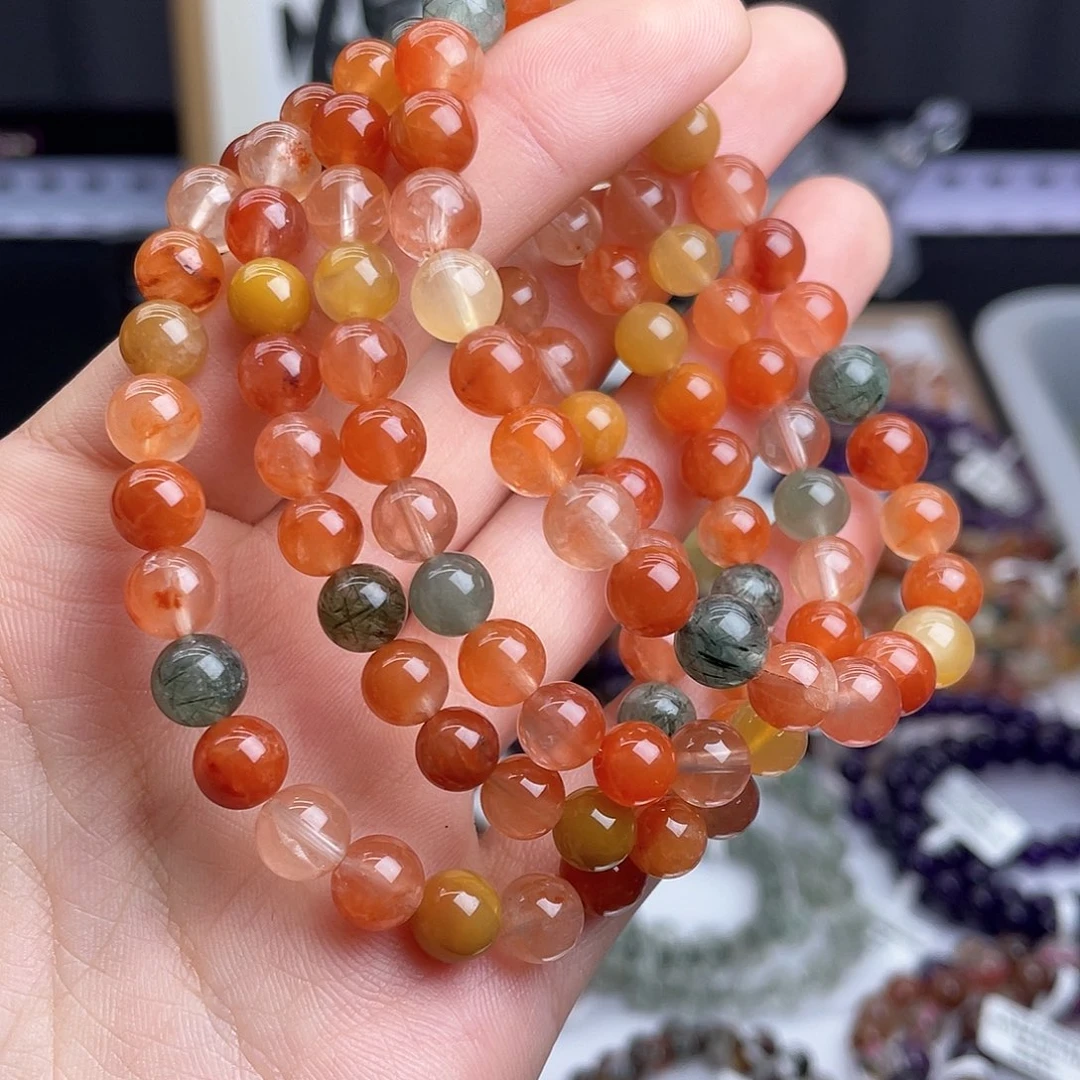 未镶嵌手串水晶天然