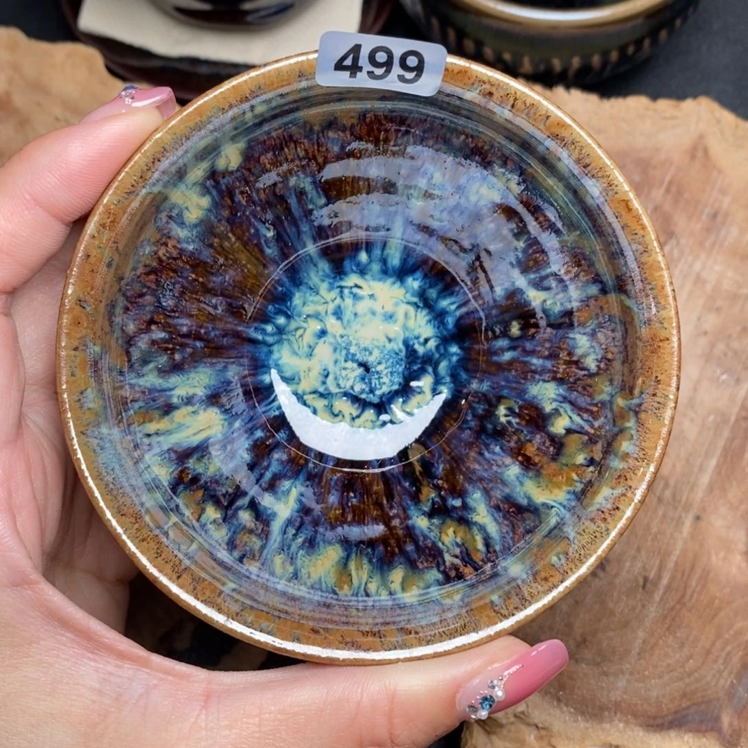 茶盏建窑建盏主人杯499