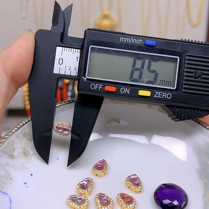 紫晶颈饰银S925镶嵌紫晶925镶嵌131