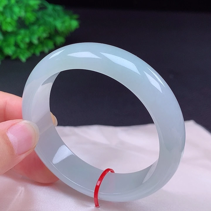 翡翠未镶嵌手镯57圈口681608