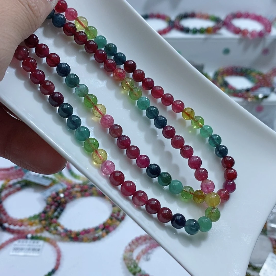 碧玺手链未镶嵌手链