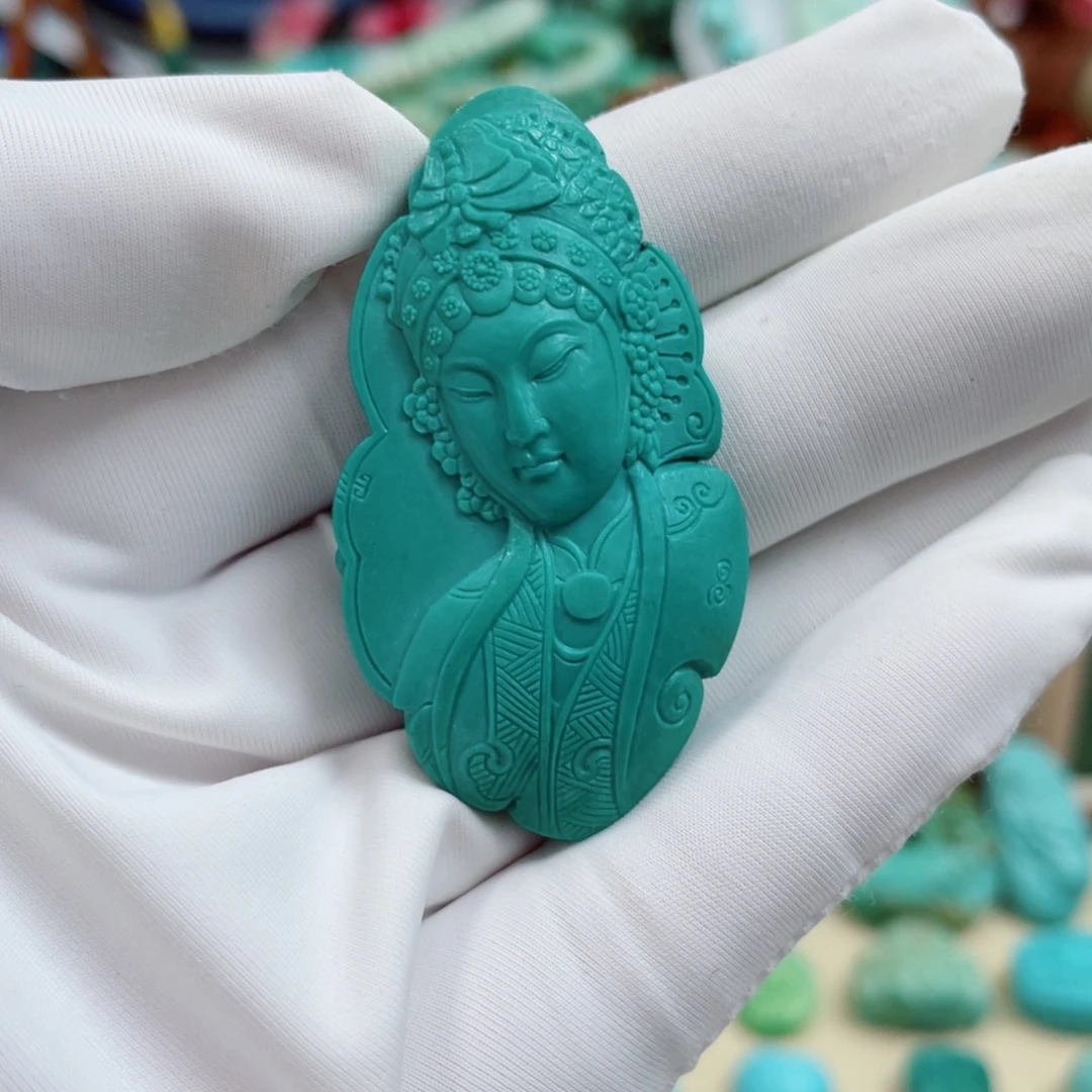 绿松石未镶嵌珠宝奇石