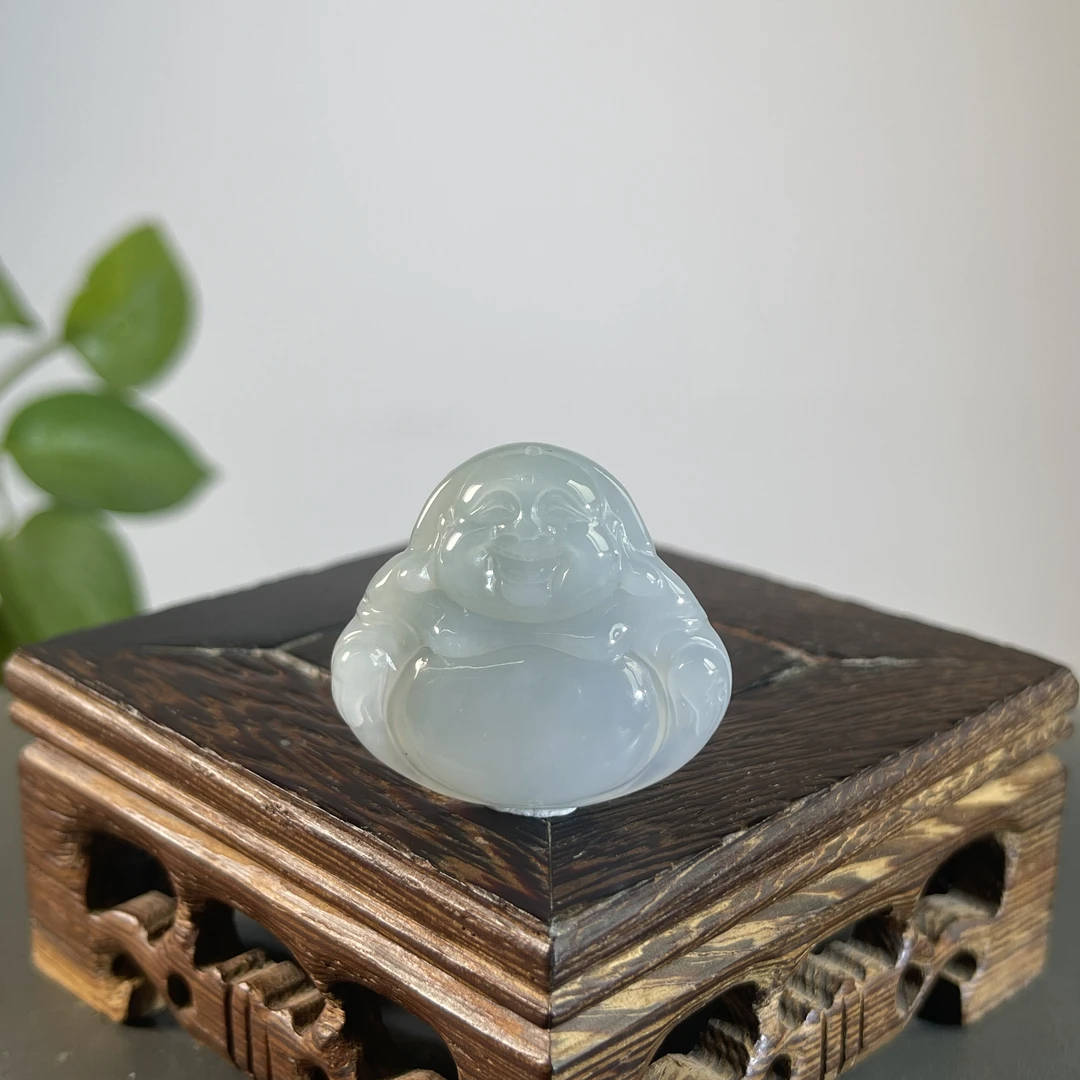 JTA09-71 天然缅甸A货翡翠 佛公