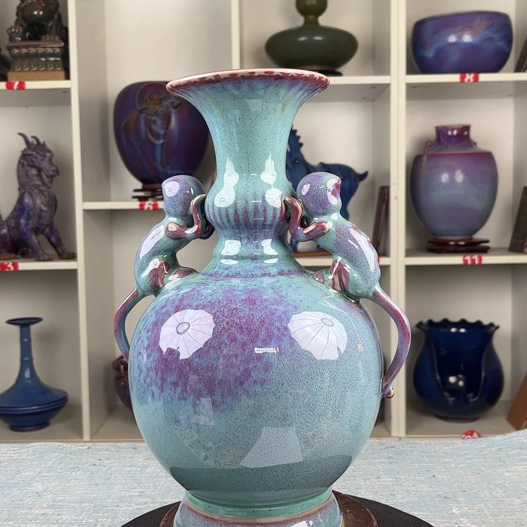 瓷片摆件……洪福齐天，无礼盒