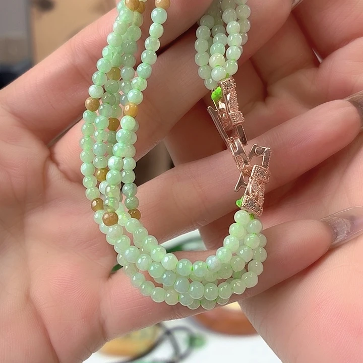 翡翠未镶嵌手链翡翠