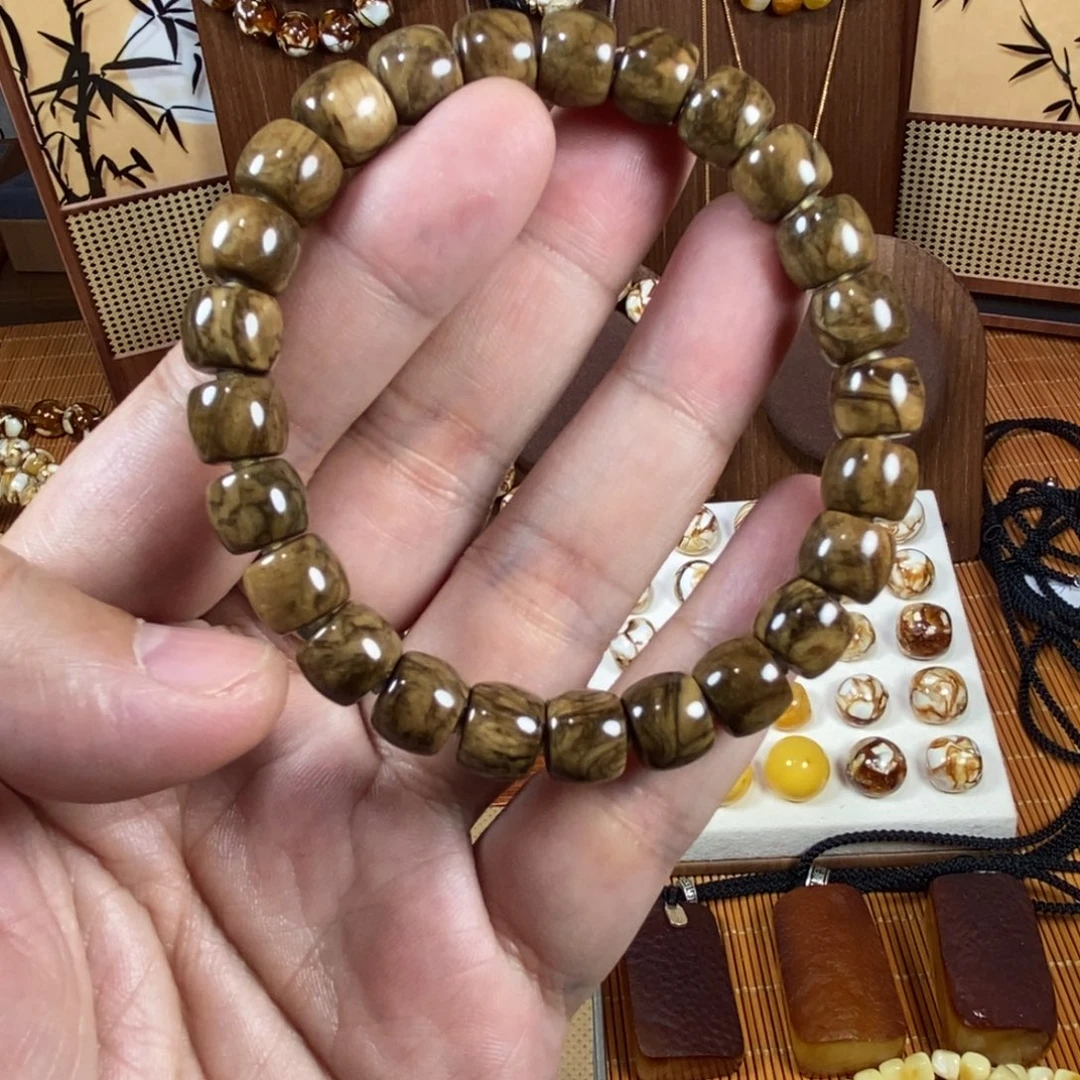 9+老油根精工老型手串