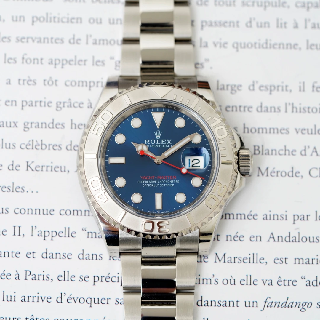 95新 Rolex/劳力士 23年游艇系列126622蓝游艇男士经典自动机械表