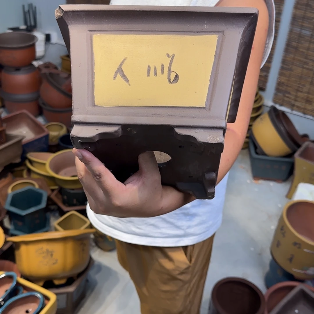 紫砂花盆瑕疵和瑕疵