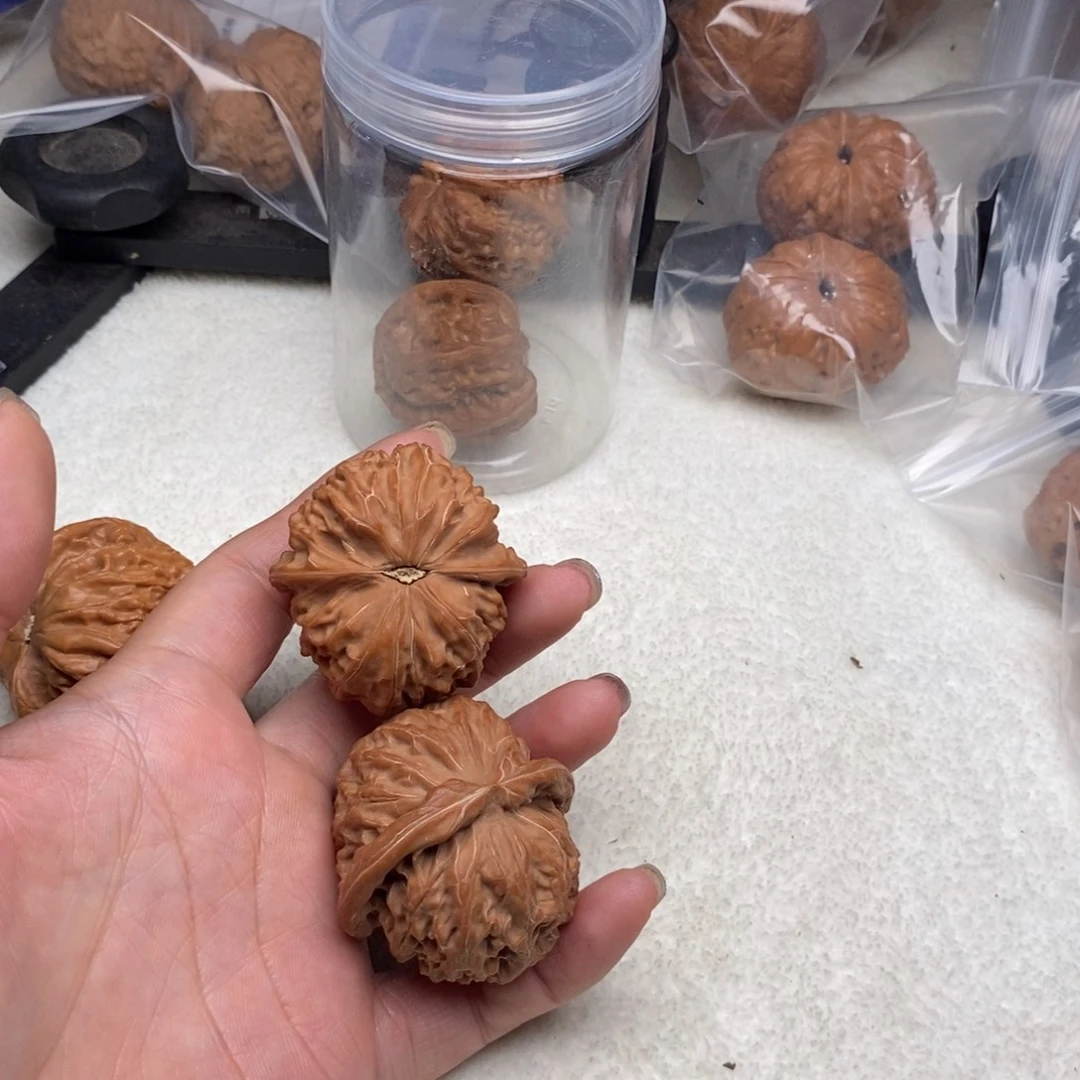 吊坠文玩核桃金麒麟45