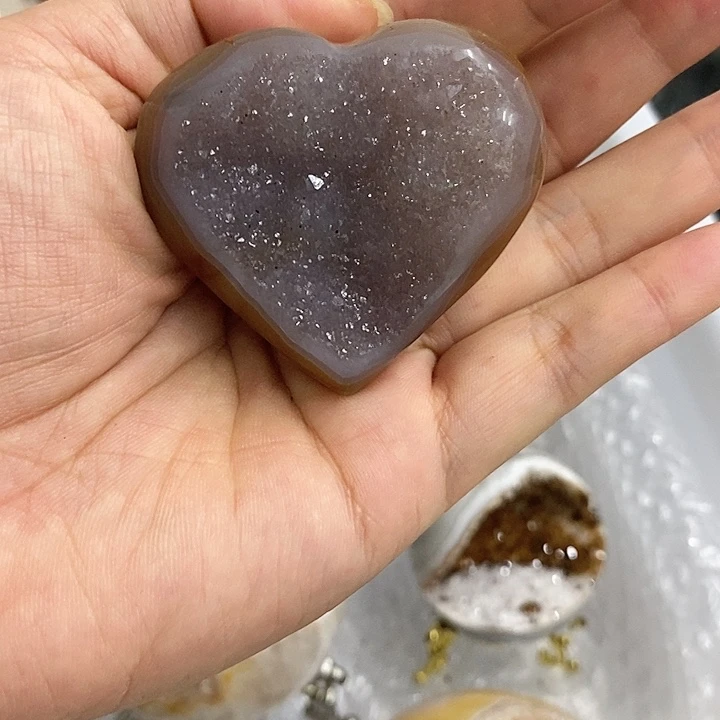 紫晶珠宝半成品未镶嵌